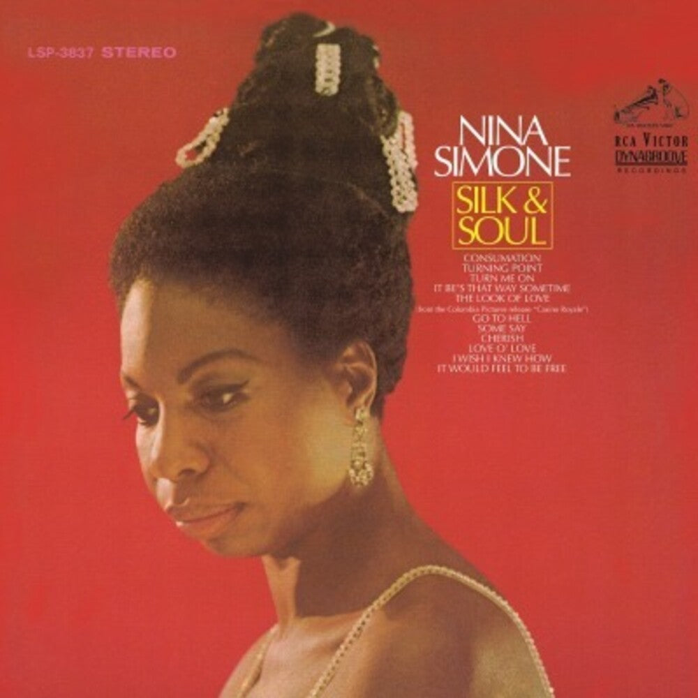 the album cover for Nina Simone - Silk & Soul [180 Gram]
