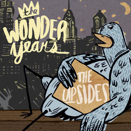 the album cover for The Wonder Years - The Upsides