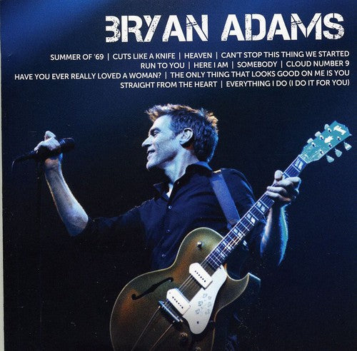 the album cover for Bryan Adams - Icon