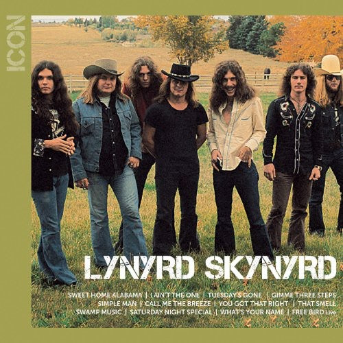 the album cover for Lynyrd Skynyrd - Icon