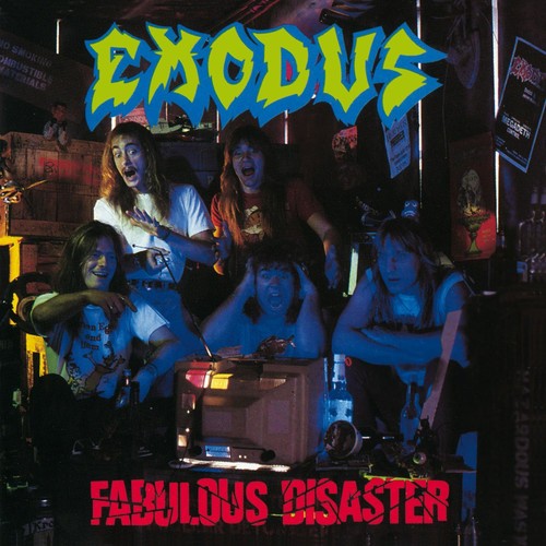 the album cover for Exodus - Fabulous Disaster