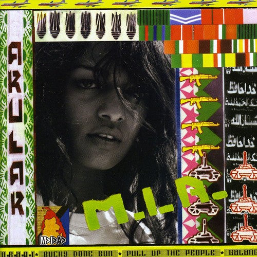 the album cover for M.I.A. - Arular [Import]