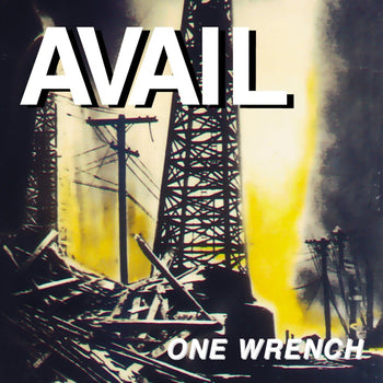 the album cover for Avail - One Wrench