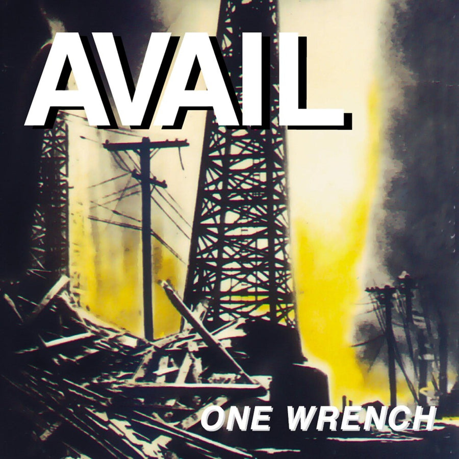 the album cover for Avail - One Wrench