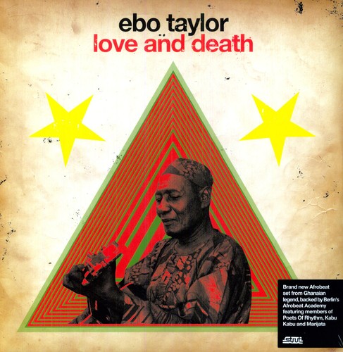 the album cover for Ebo Taylor - Love and Death