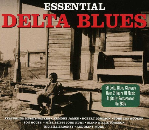 the album cover for Essential Delta Blues - Essential Delta Blues [Import]