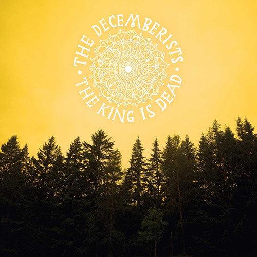 the album cover for The Decemberists - The King Is Dead