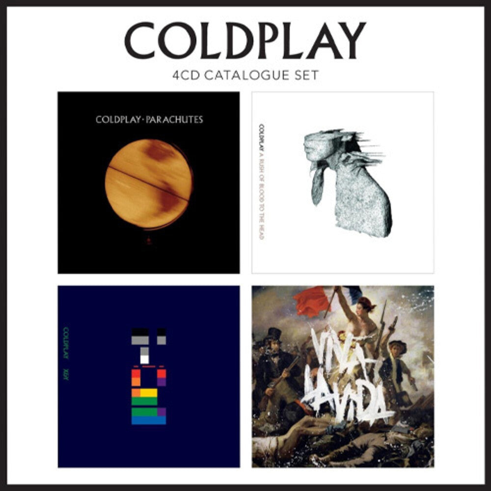 the album cover for Coldplay - 4 Cd Catalogue Set [Import]