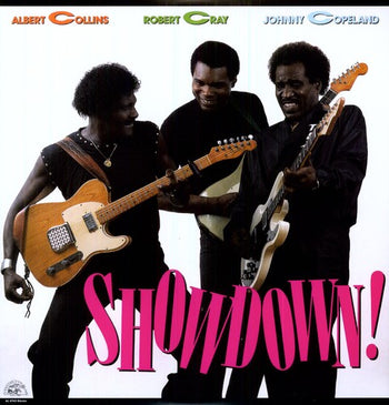 the album cover for Collins/Cray/Copel - Showdown!