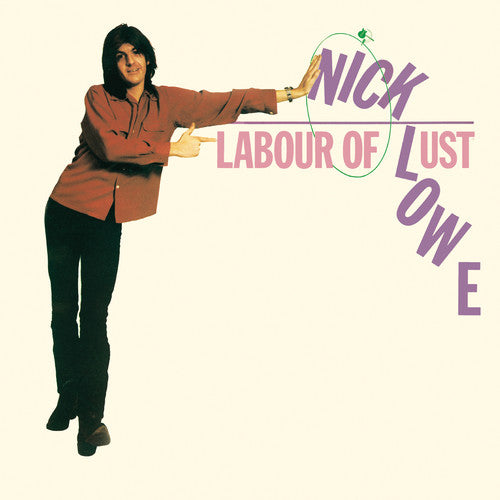 the album cover for Nick Lowe - Labour of Lust