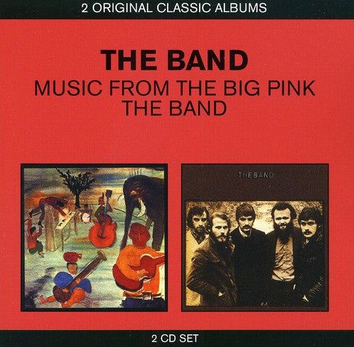the album cover for The Band - Music from the Big Pink/The Band