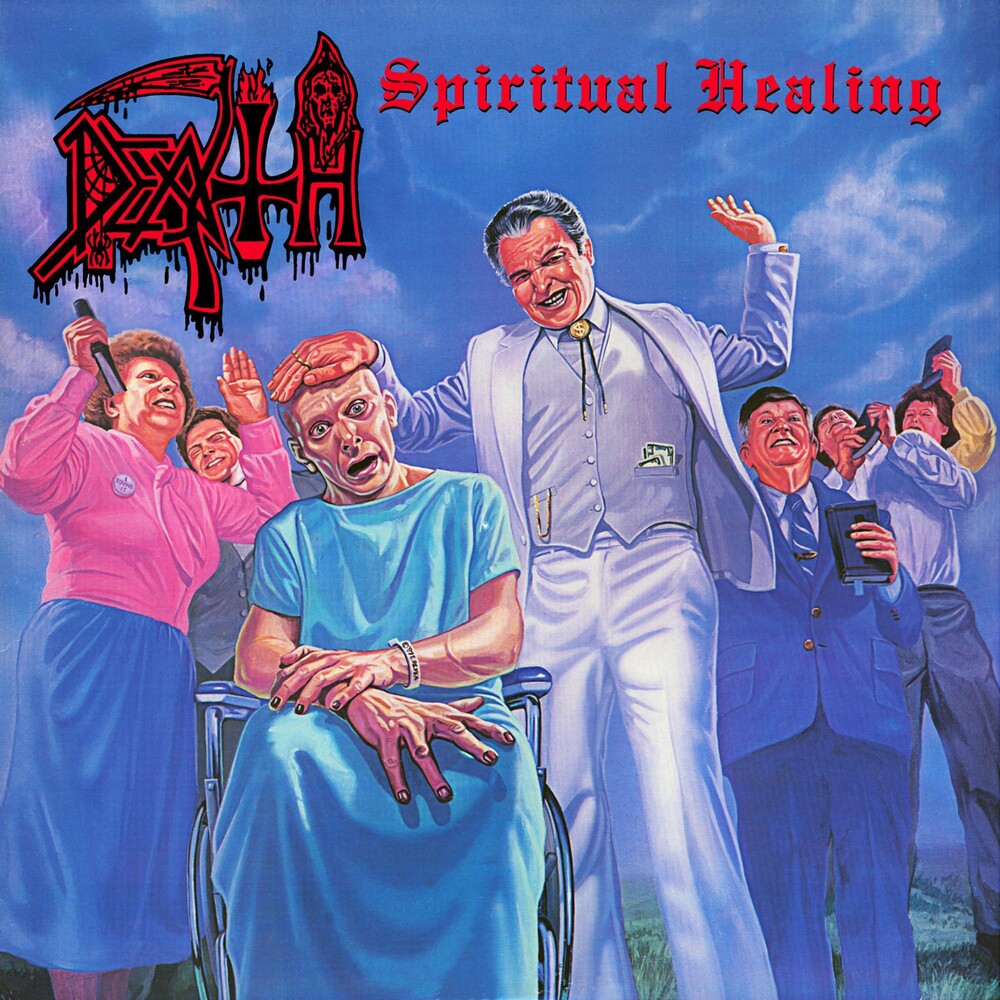 the album cover for Death - Spiritual Healing