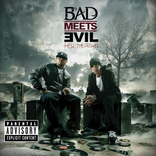 the album cover for Bad Meets Evil - Hell: The Sequel
