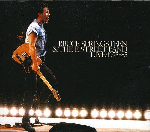 the album cover for Bruce Springsteen - Live In Concert 1975-1985 [Import]
