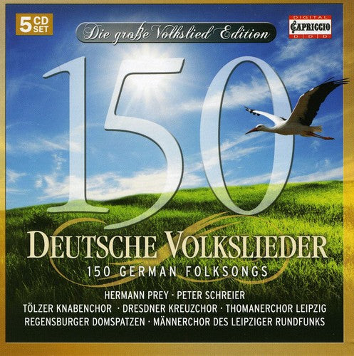 the album cover for Prey / Schreier / Kreuzchor / Leipzig - 150 German Folksongs