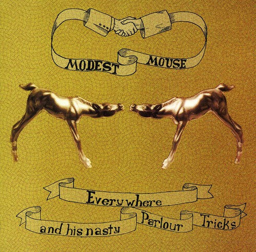the album cover for Modest Mouse - Everywhere and His Nasty Parlour Tricks