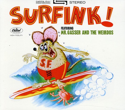 the album cover for Mr Gasser & The Weirdos - Surfink
