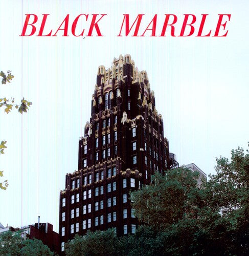 the album cover for Black Marble - Weight Against The Door