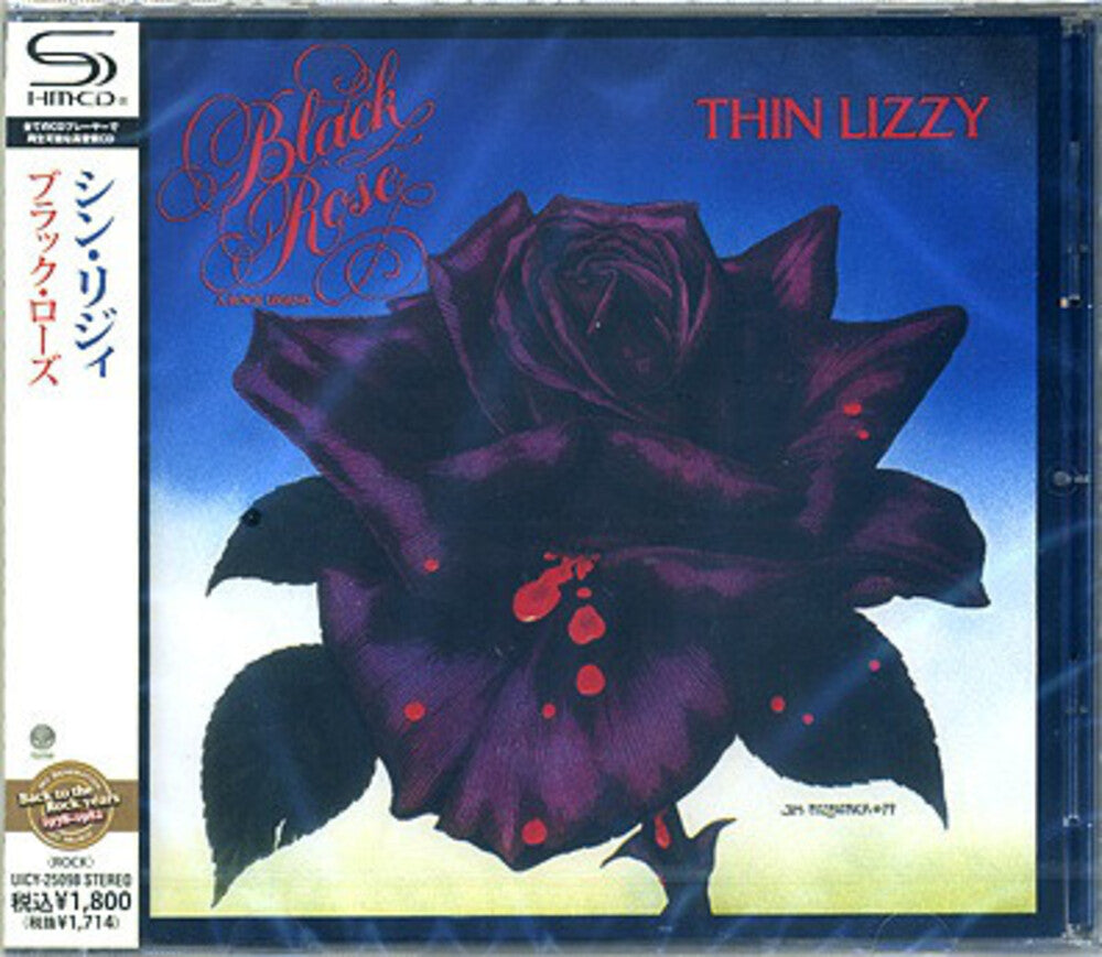 the album cover for Thin Lizzy - Black Rose (SHM-CD)