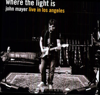the album cover for John Mayer - Where The Light Is [Import]