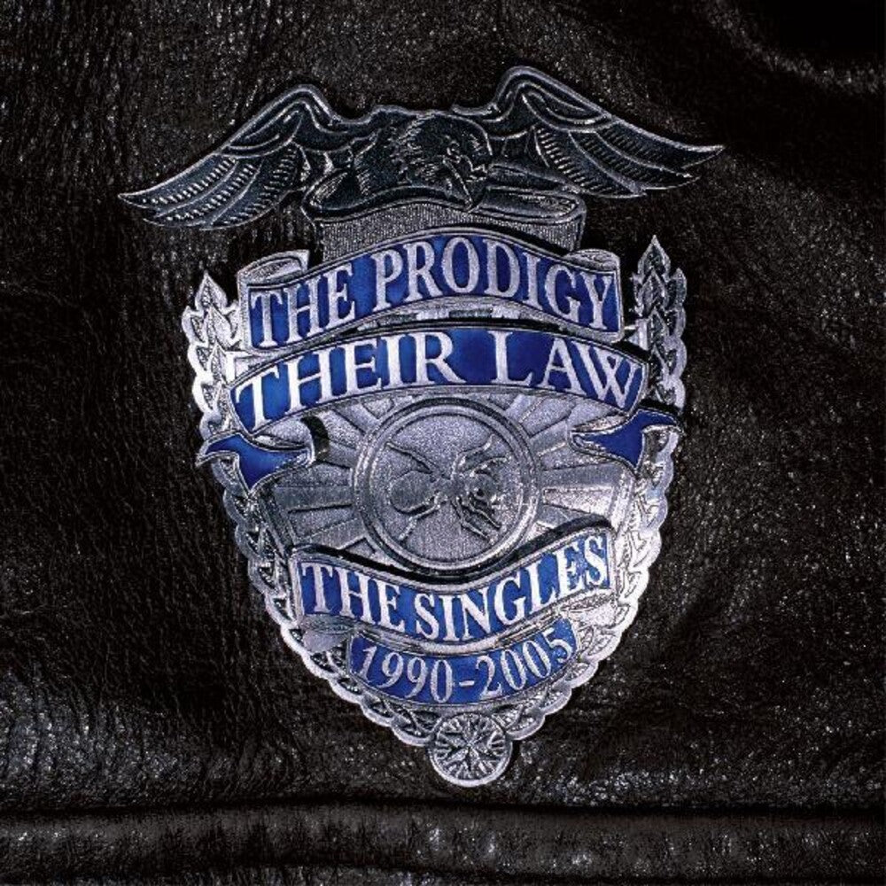 the album cover for The Prodigy - Their Law: The Singles 1990-2005 [LP]