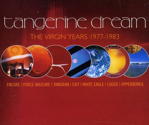 the album cover for Tangerine Dream - Virgin Years: 1977-83 [Import]
