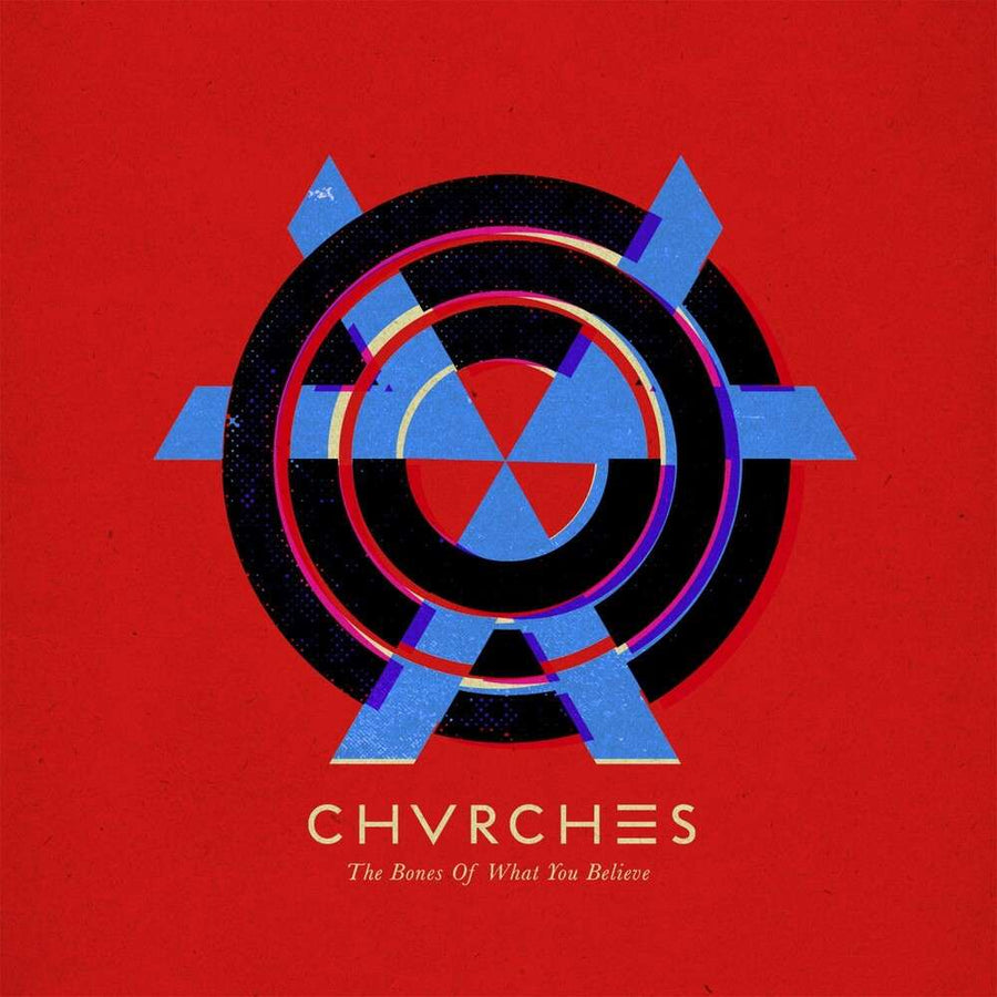 the album cover for Chvrches - Bones Of What You Believe [Vinyl]