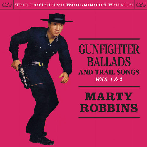the album cover for Marty Robbins - Vol. 1-2-Gunfighter Ballads & Trail Songs [Import]