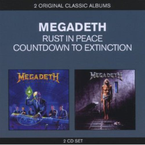 the album cover for Megadeth - Classic Albums: Countdown To Extinction/Rust In Pe [Import]