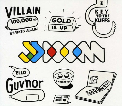 the album cover for JJ Doom - Keys to the Kuffs