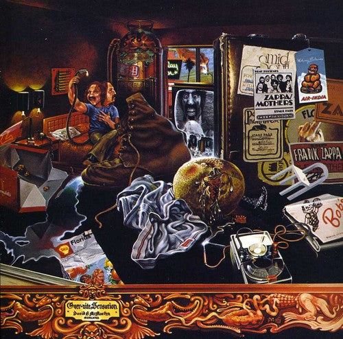 the album cover for Frank Zappa - Over-Nite Sensation