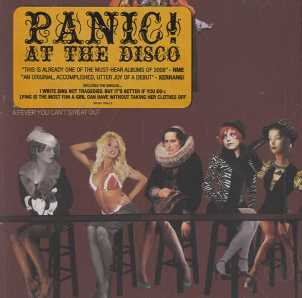 the album cover for Panic! At The Disco - Fever You Can't Sweat Out