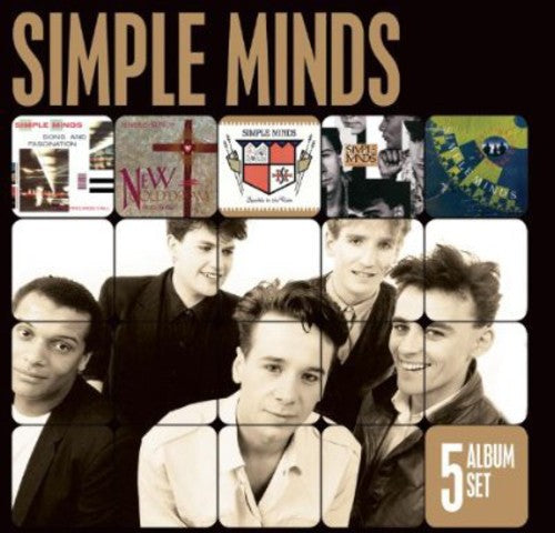 the album cover for Simple Minds - 5 Album Set [Import]