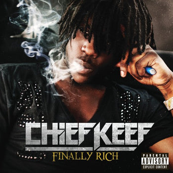 the album cover for Chief Keef - Finally Rich
