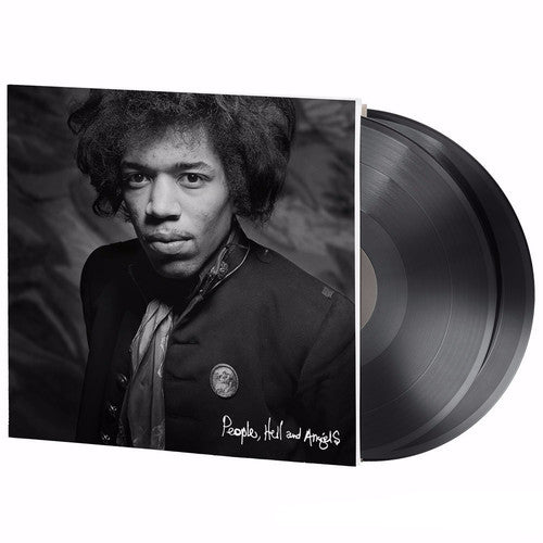 the album cover for Jimi Hendrix - People, Hell and Angels