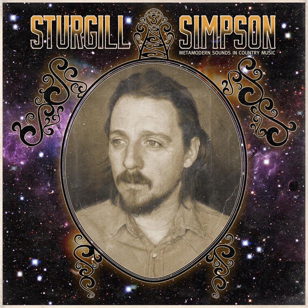 the album cover for Sturgill Simpson - Simpson, Sturgill : Metamodern Sounds in Country Music
