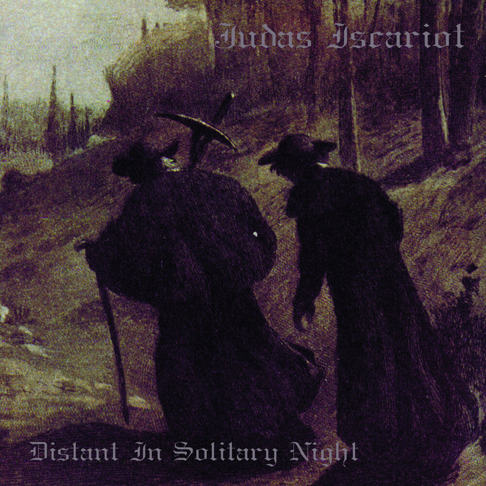 the album cover for Judas Iscariot - Distant in Solitary Night