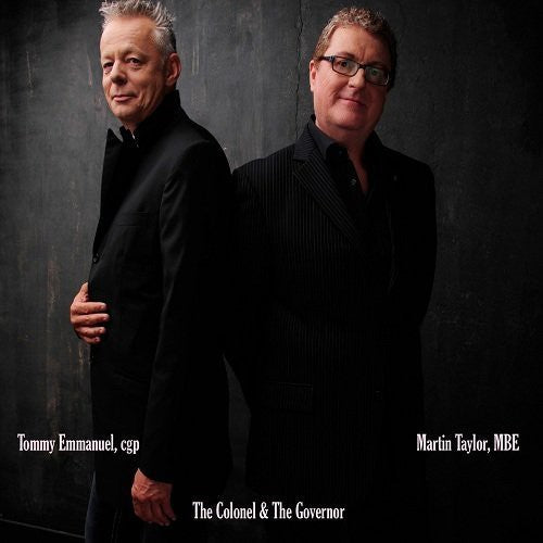 the album cover for Tommy Emmanuel - The Colonel and The Governor