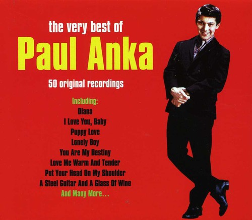 the album cover for Paul Anka - Very Best Of [Import]