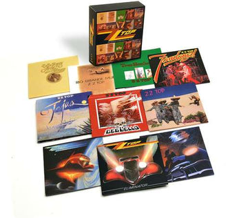 the album cover for ZZ Top - The Complete Studio Albums