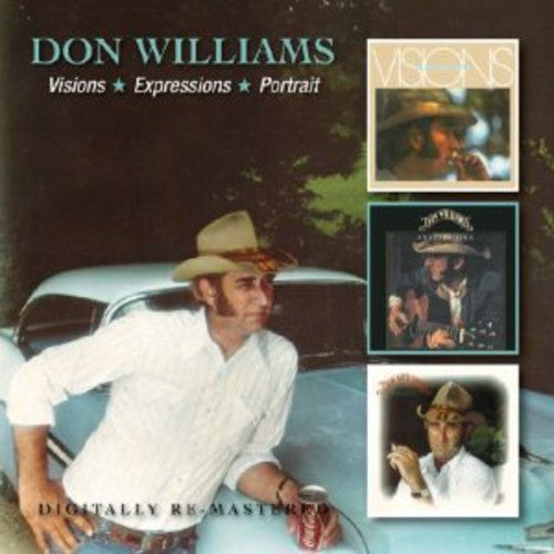 the album cover for Don Williams - Visions/Expressions/Portrait [Import]