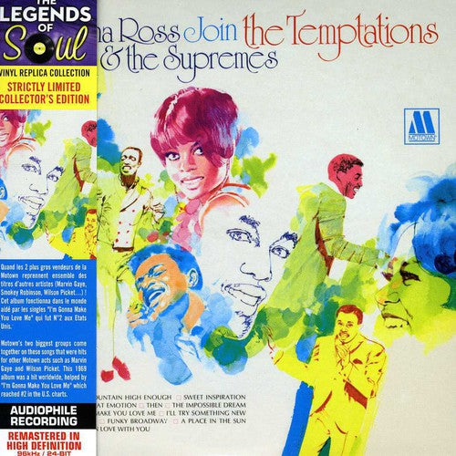the album cover for Diana Ross & The Supremes - Join the Temptations