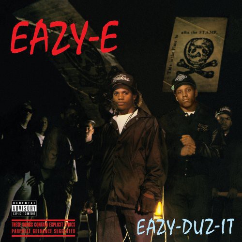 the album cover for Eazy-E - Eazy Duz It