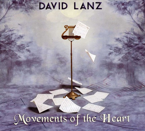 the album cover for David Lanz - Movements of the Heart
