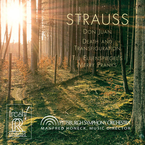 the album cover for Pittsburgh Symphony Orchestra - Tone Poems / Don Juan / Death & Transfiguration