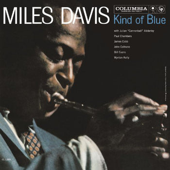 the album cover for Miles Davis - Kind Of Blue [Mono Vinyl]