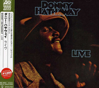 the album cover for Donny Hathaway - Live (Jpn) [Remastered]