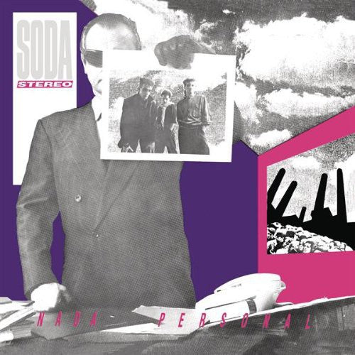 the album cover for Soda Stereo - Nada Personal