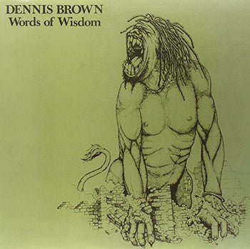 the album cover for Dennis Brown - Words of Wisdom