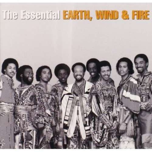 the album cover for Earth, Wind & Fire - Essential Earth Wind & Fire